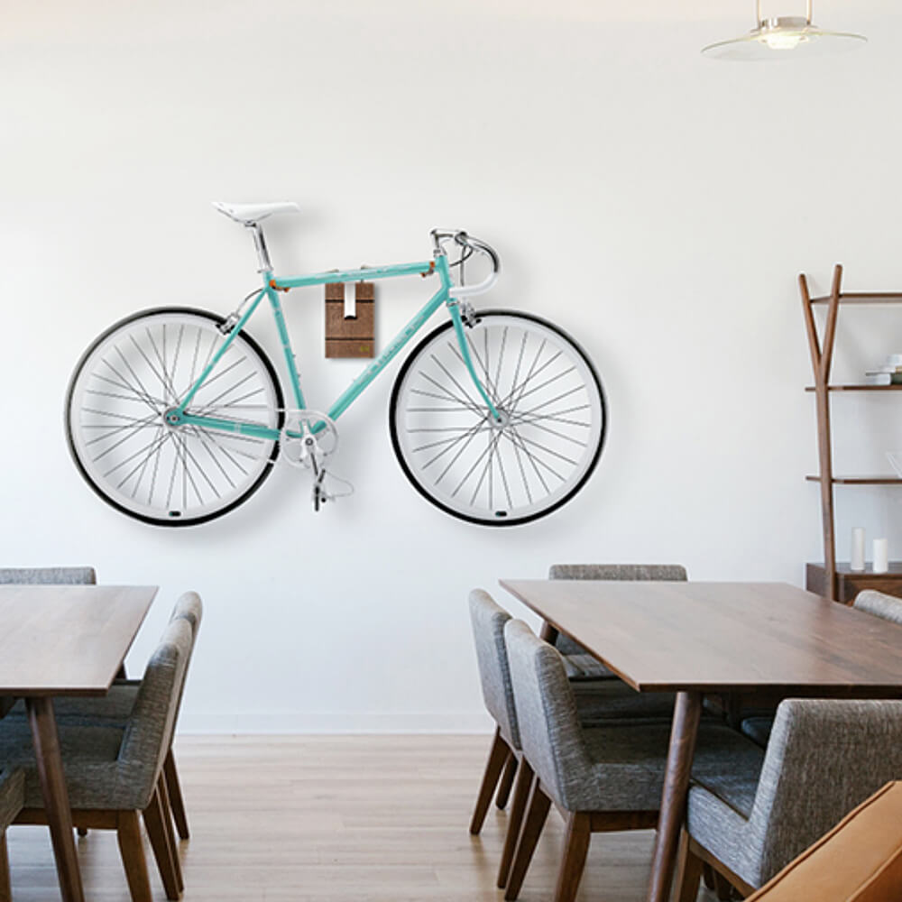 Bike Rack, Bike Hanger, Bike Wall Mount, Wood Bike Rack, Bike