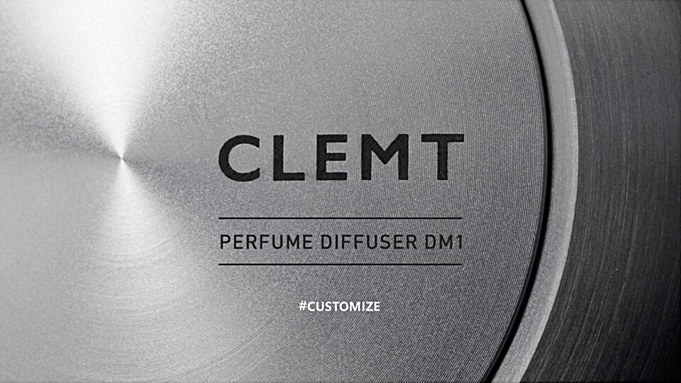 CLEMT Car Diffuser Mini - Luxury Vehicle Air Freshener with Magnetic Vent  Clip