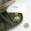CLEMT EDC Leather Pouch - Everyday Carry Bag with Genuine Leather & Zipper - Image 11
