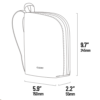 CLEMT EDC Leather Pouch - Everyday Carry Bag with Genuine Leather & Zipper - Image 2