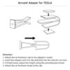 TESLA Car Air Freshener with Vent Clip by CLEMT - Image 3